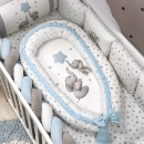 Protectie somn – Baby Nest Familia elefantel